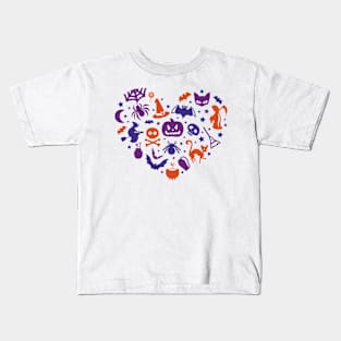 Halloween Heart Kids T-Shirt